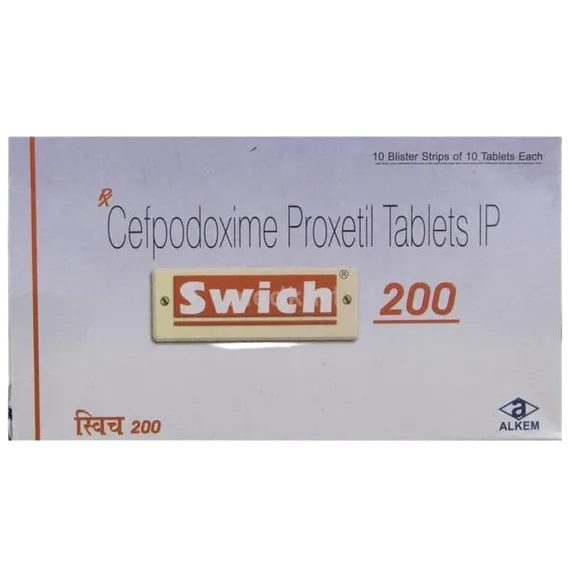 swich 200mg tablet 10's